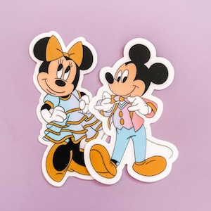 WDW 50th anniversary Stickers | Disney Sticker | Handmade Waterproof Sticker | Mickey Sticker