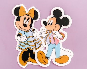 WDW 50th anniversary Stickers | Disney Sticker | Handmade Waterproof Sticker | Mickey Sticker