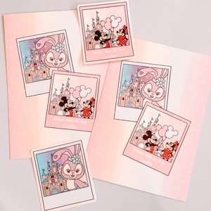 Disney Photos w/Mickey, Minnie, and StellaLou Card