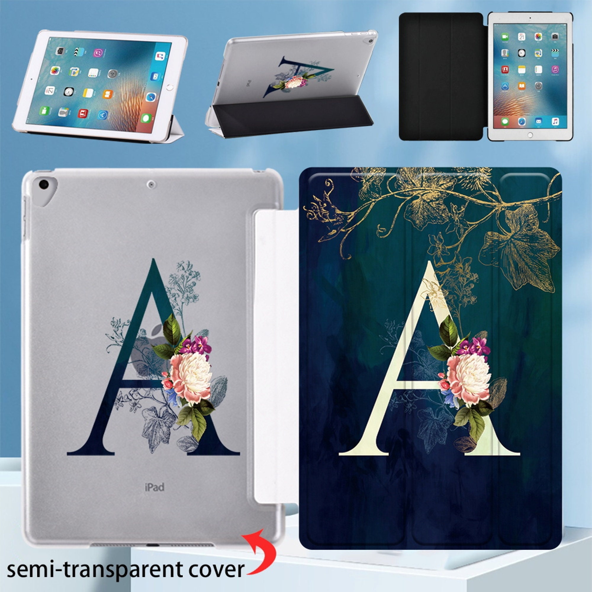 Leder Hülle Für Apple iPad mini 1/2/3/4/5th iPad 5/6/7/8th Etsy
