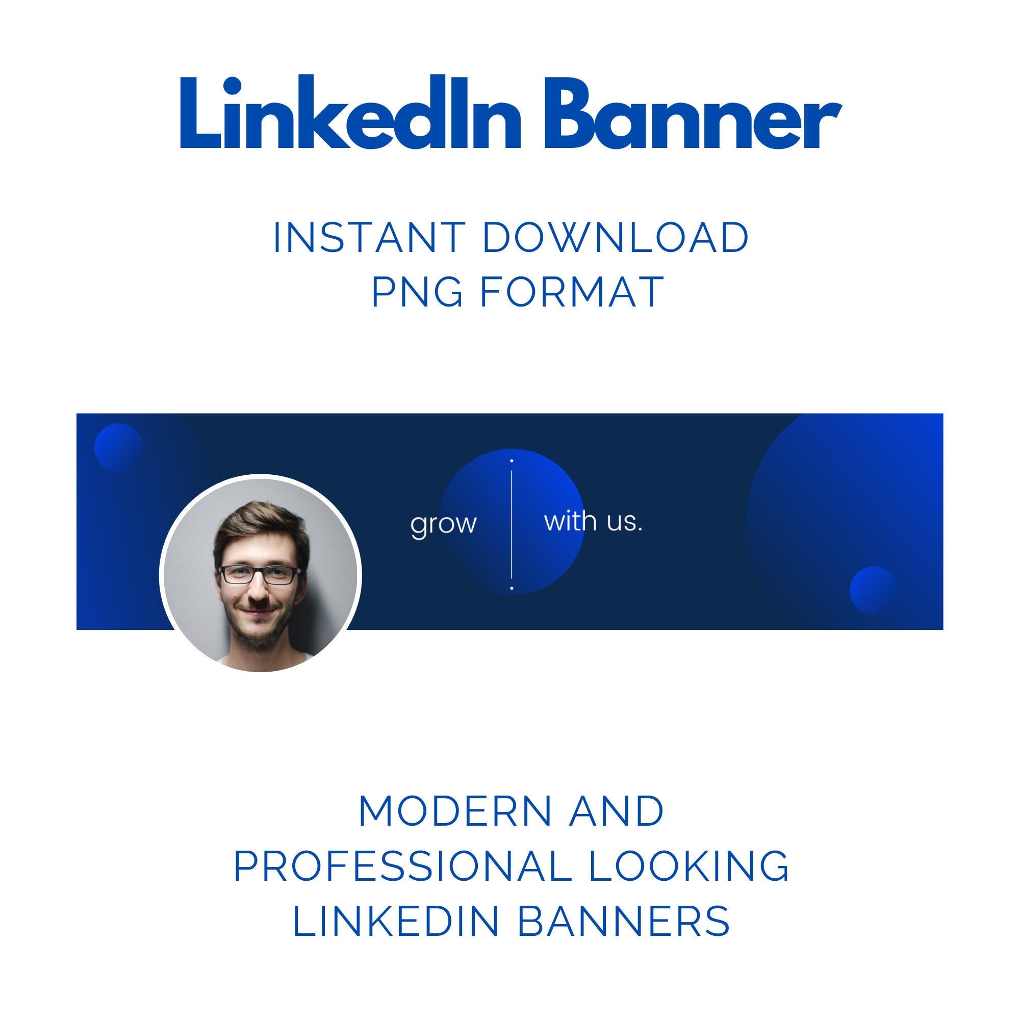 Linkedin Banner Template For Your Personal Profile Instant Etsy