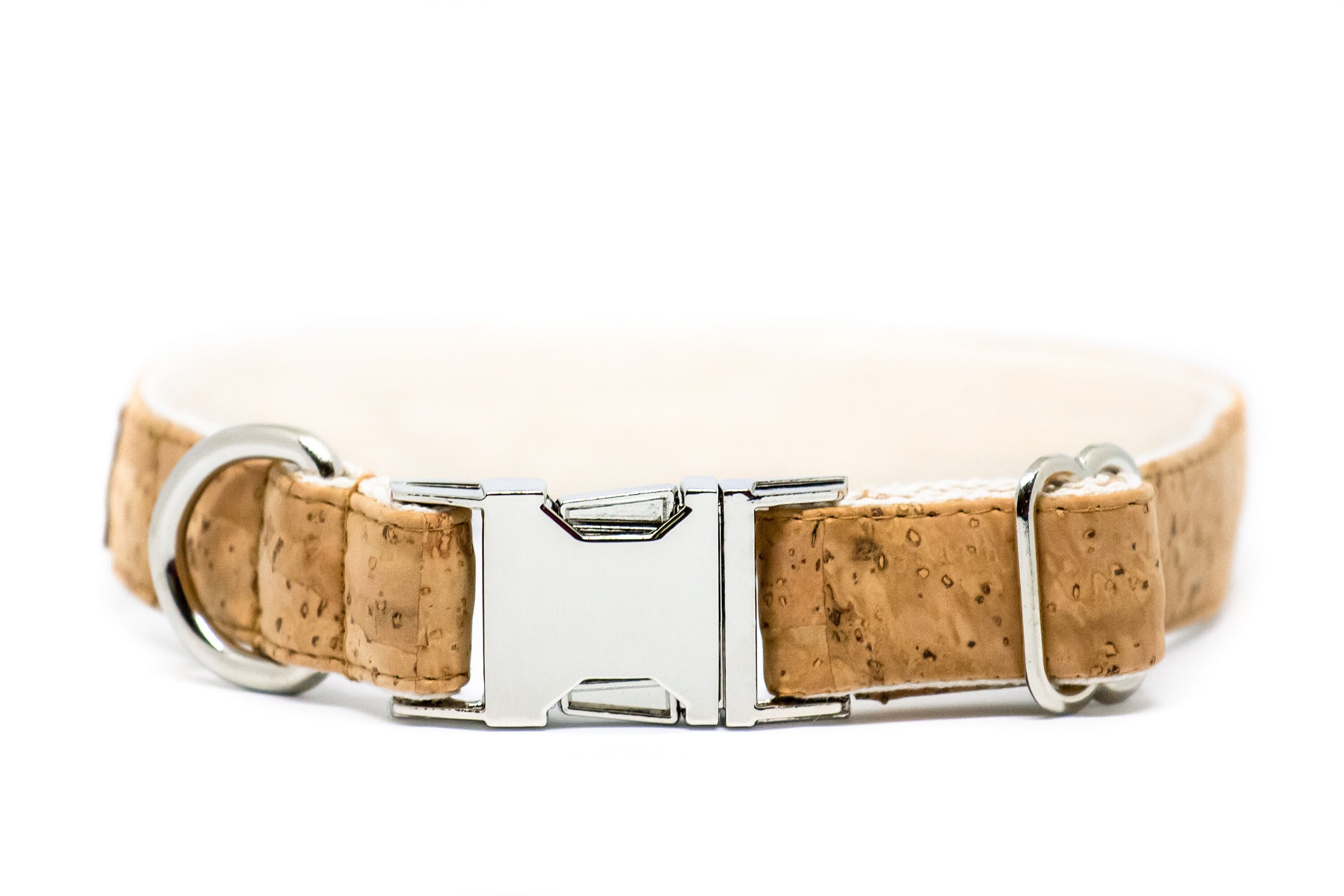Vegan Cork Leather Dog Collar Ecofriendly Cork Dog Collar Etsy UK