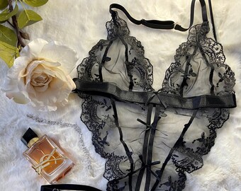 Sexy See Through Bra | Etsy