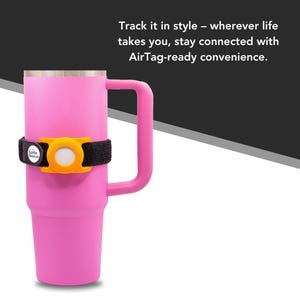 Bottle Beacon™ AirTag Holder - Secure Water Bottle Tracker Compatible with Apple AirTag | Great for Parents, Sports, Travel