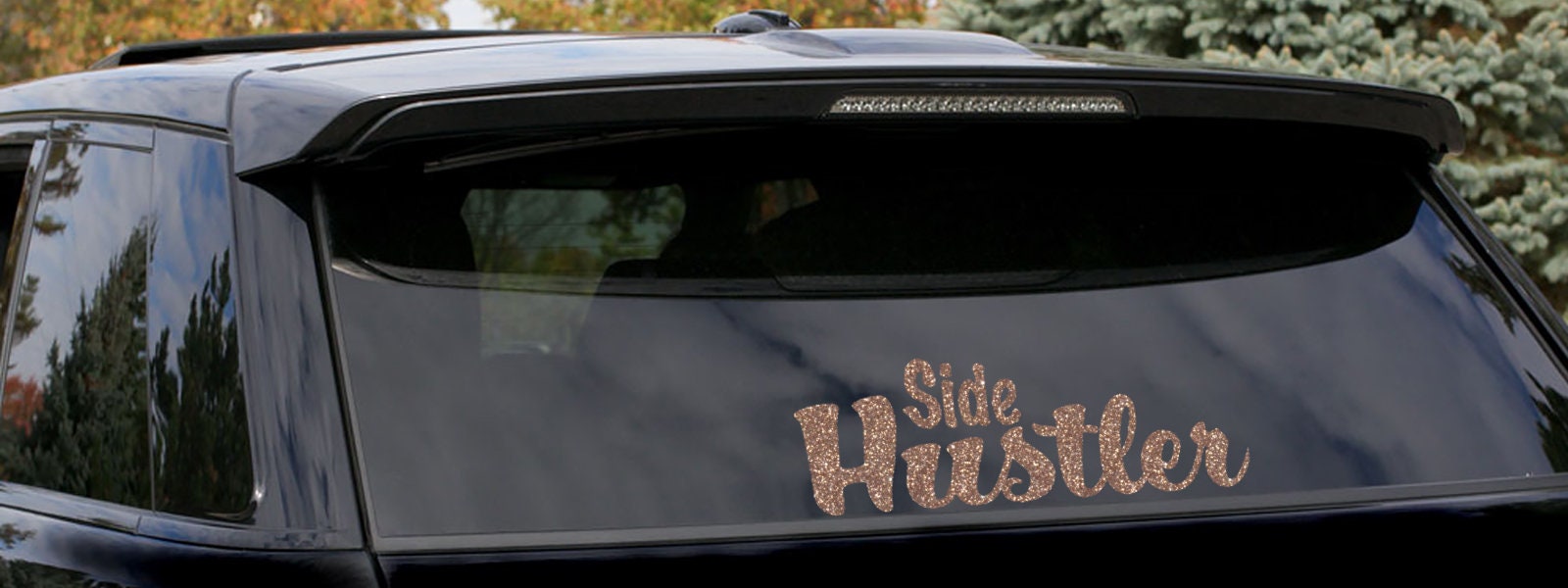 Side Hustler Vinyl Decals Hustle Hard Decals Hustler Window - Etsy UK