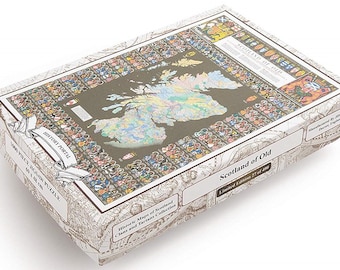 Scotland of Old 1000 piece jigsaw puzzle 690mm x 480mm