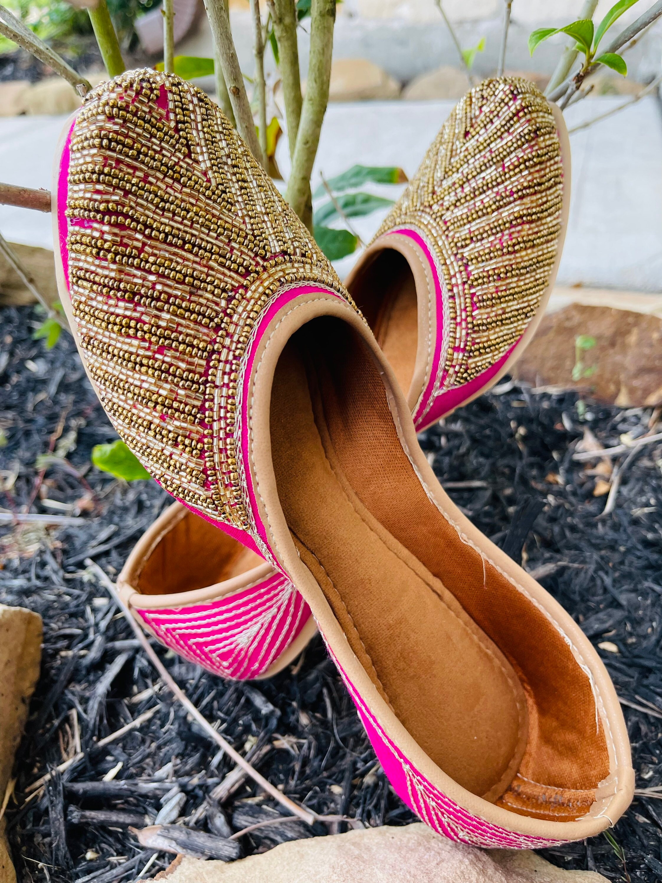 Slipons Flats Loafers Handcrafted Indian Made Punjabi Etsy UK