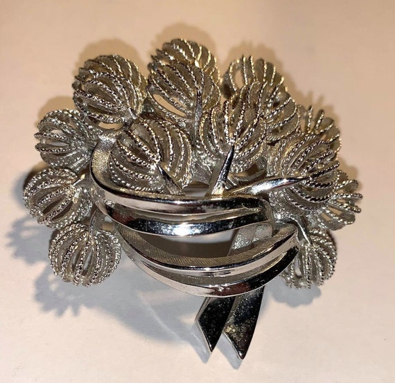 Broche Vintage En Alliage Doré Corocraft - Occasion, Couleur Un Peu Passée