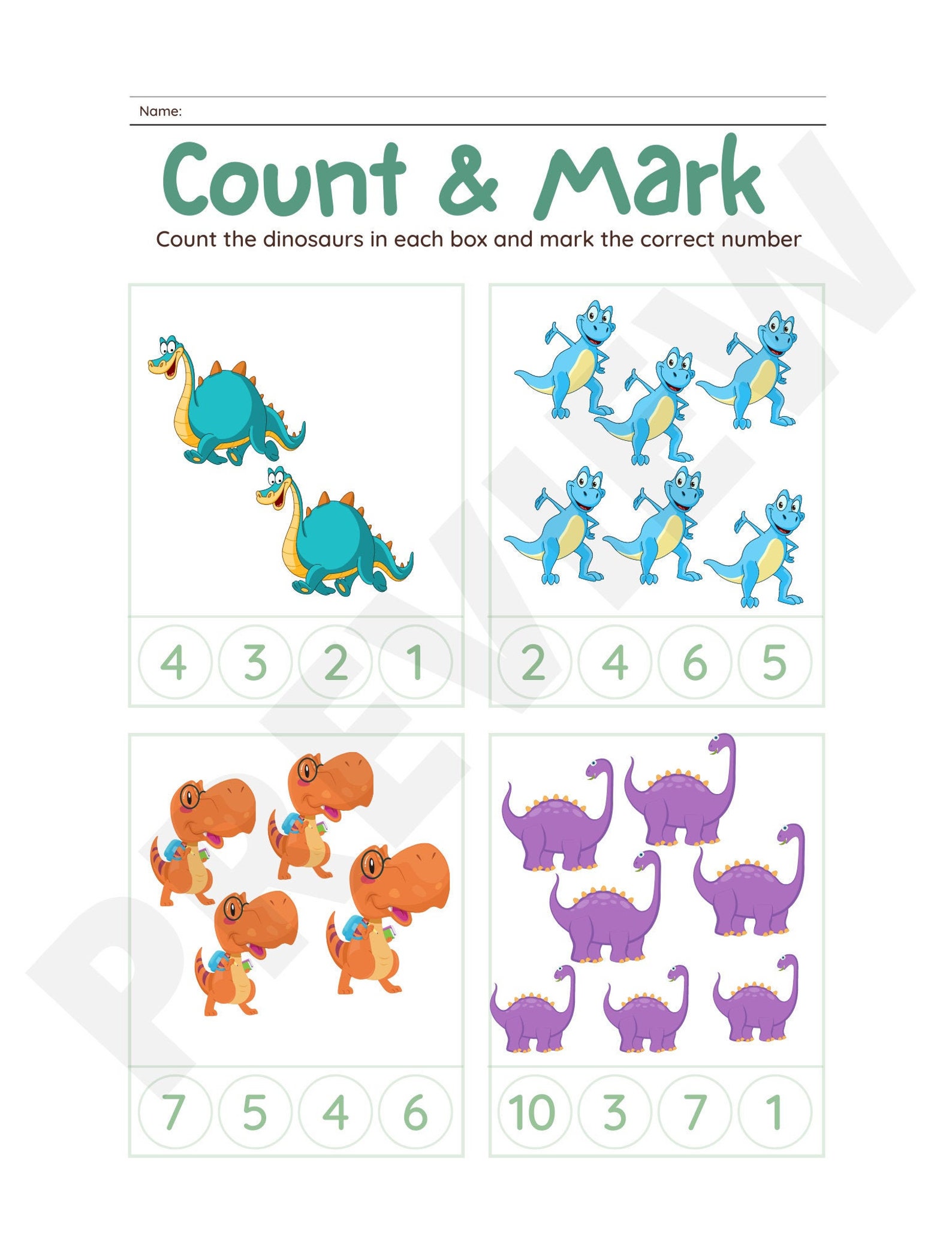 printable math addition dinosaur worksheets for 1st grade etsy