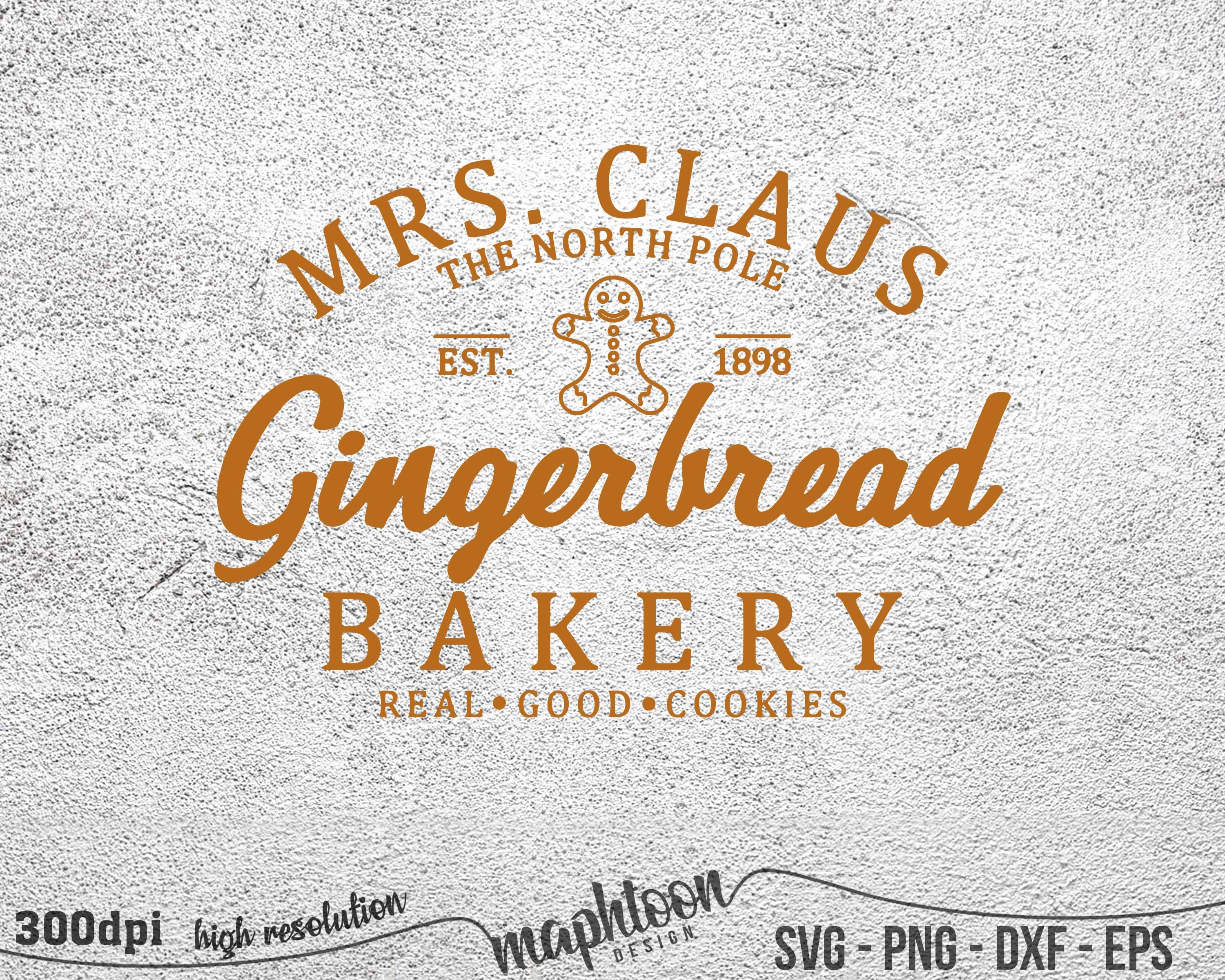 Mrs. Claus' Bakery Gingerbread Plastic Milk Bottle, 13oz