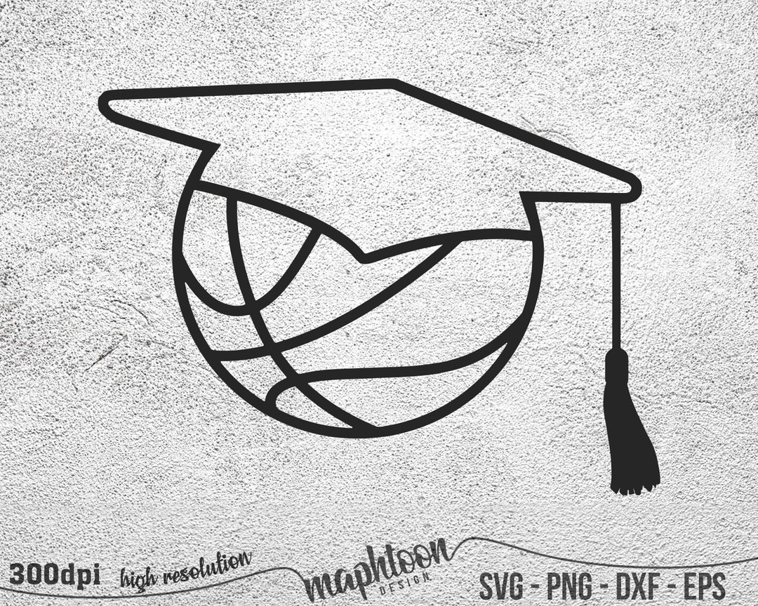 Graduation Ball Cap SVG, Graduation Template, Graduation SVG Cut File