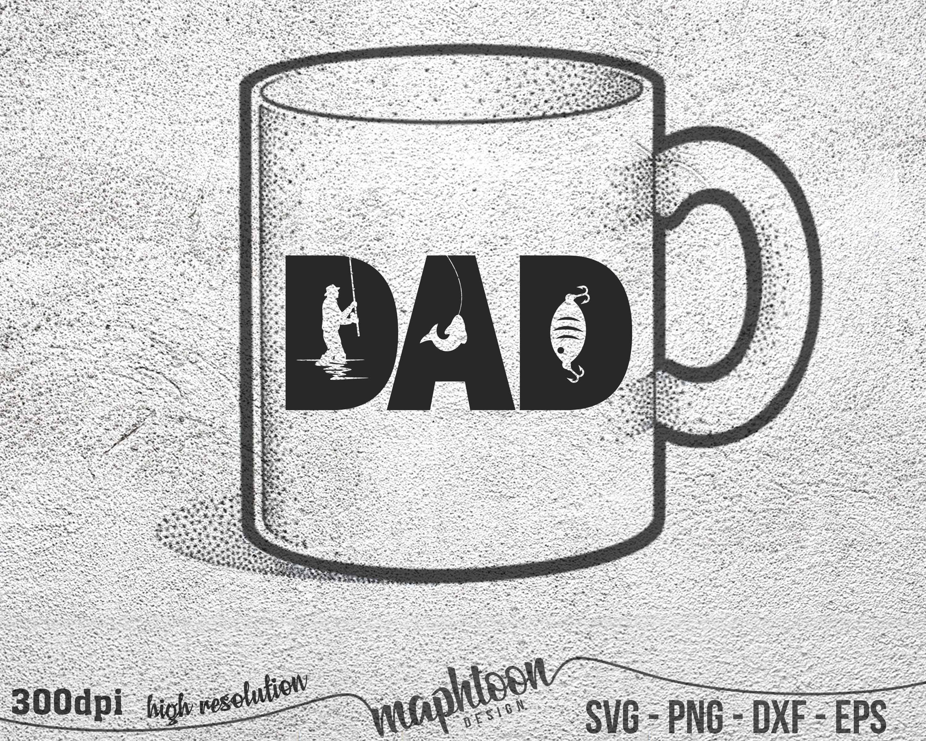Fishing Dad Svg Fishing Father Svg Fathers Day Svg Dad Svg - Etsy