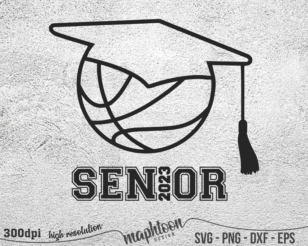 Graduation Ball Cap SVG, Senior 2023 Cap, Graduation SVG Cut File