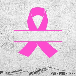 Cancer Survivor Monogram Svg, Breast Cancer team Svg, Breast Cancer Support Svg, Pink Ribbon Svg png dxf eps 300dpi