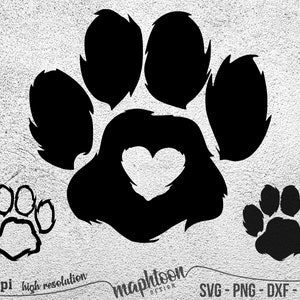PAW PRINTS BUNDLE Commercial Use Svg, Paws Clipart, Dog Paw Svg, Hunting  Svg, Cricut Paw Svg, Animal Tracks Svg, Tracks Svg, Animal Paw 