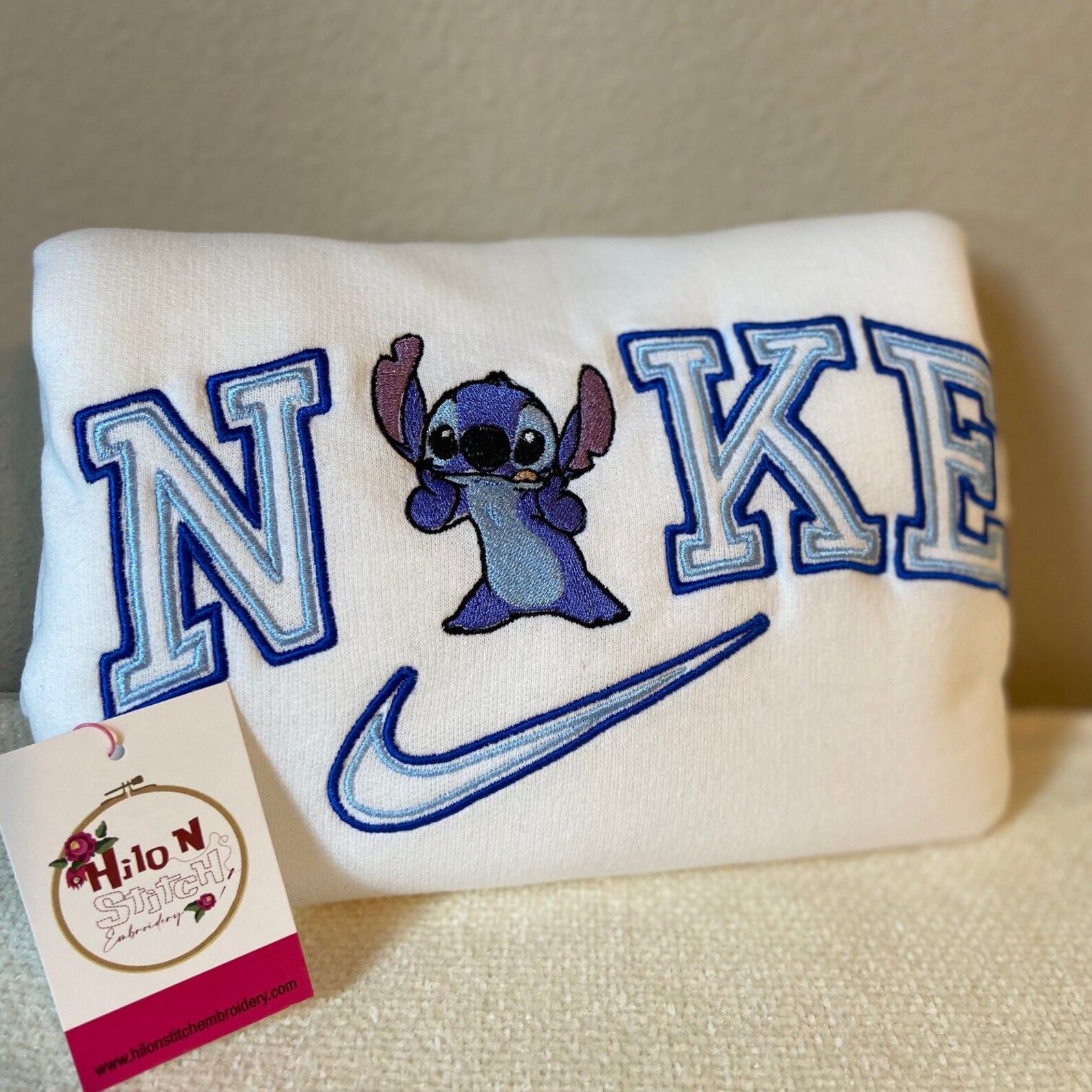 Lilo and Stitch Nike Sweater | Etsy