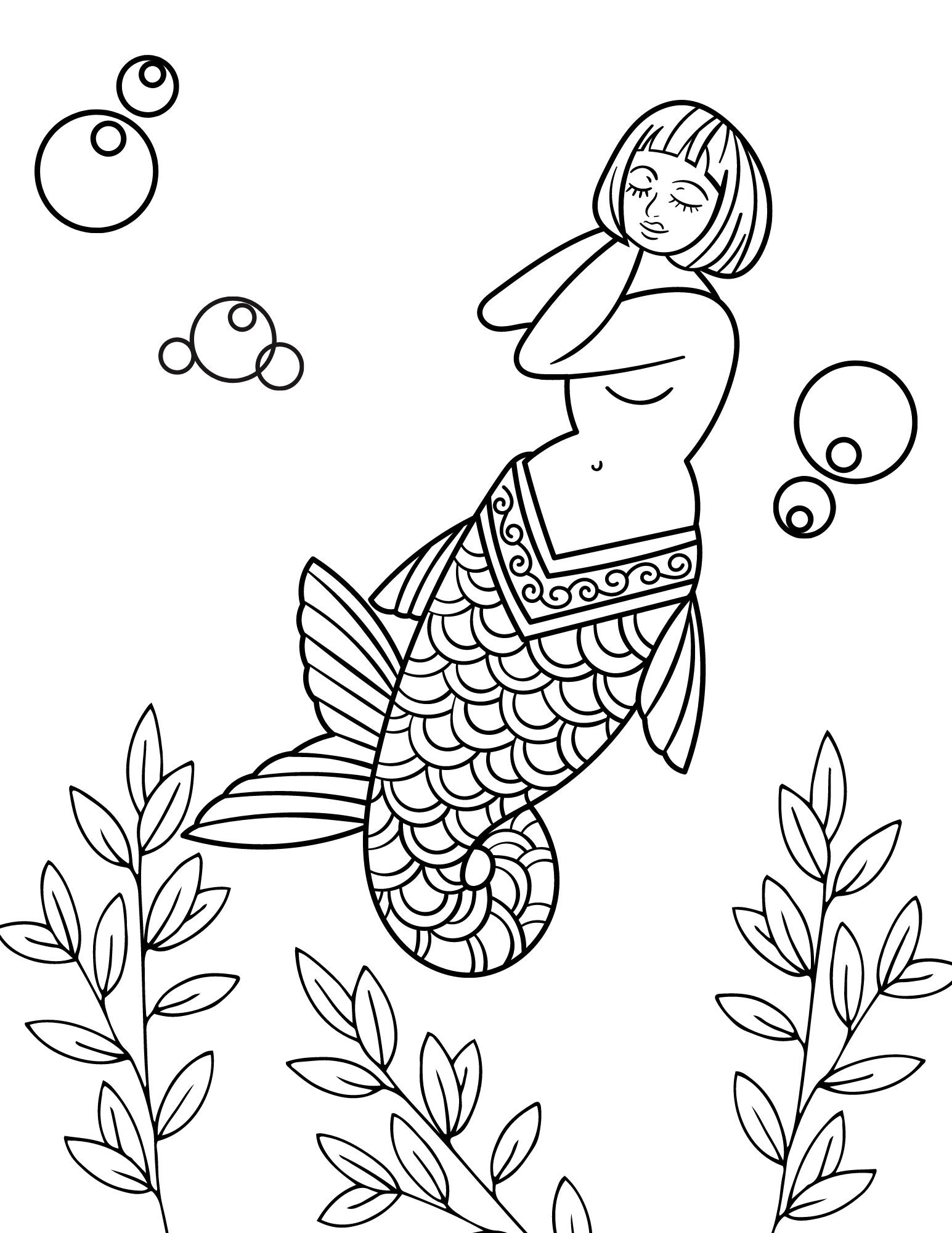 20 Children's Coloring Book Pages | Etsy