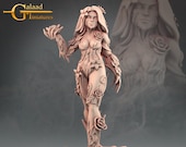 Dryads - 5 Variations Galaad 3d Printed Resin Miniature Mini Fantasy Dungeons Dragons Pathfinder RPG Tabletop Gaming