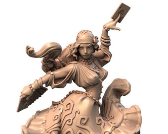 Vadoma The Prophetess | Signum Workshop | 3d Printed Resin Miniature | Mini | Fantasy | Dungeons & Dragons | Pathfinder | Tabletop Gaming