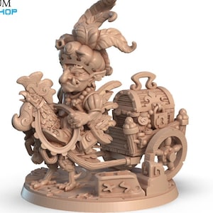 Goblins 3 Variations: Merchant, Housekeep/Brownie, Bomber | Signum Workshop | 3d Printed Resin Miniature | Mini | Dungeons & Dragons