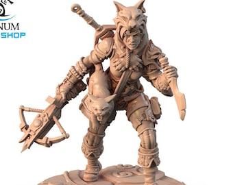 Black Cats, Rogues - 2 Variations | Signum Workshop | 3d Printed Resin Miniature | Mini | Dungeons & Dragons | Pathfinder | Tabletop Games