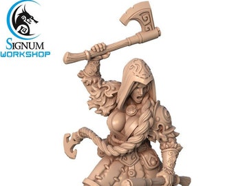 Root the Cold Heart | Signum Workshop | 3d Printed Resin Miniature | Mini | Fantasy | Dungeons & Dragons | Pathfinder | RPG | Tabletop Game