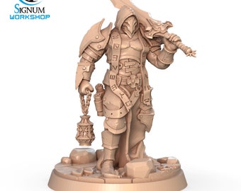 Magnus The Red Inquisitor | Signum Workshop | 3d Printed Resin Miniature | Mini | Dungeons & Dragons | Pathfinder | RPG | Tabletop Gaming