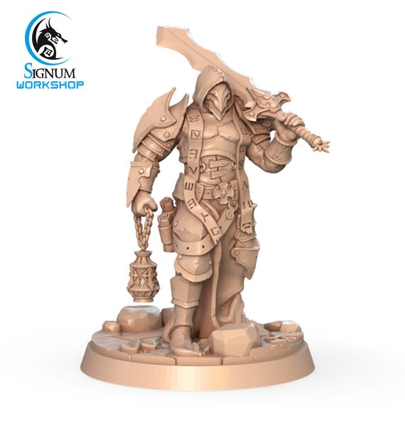 3D Printable Magnus, The Red Inquisitor by Signum Workshop