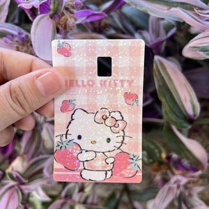 Debit Card Skin |Credit Card Skin|Hello Kitty Cute Debit Card Skin |Cute Card Toppers | Mexican Topper|Trading Card Topper |Trump|Spongebob