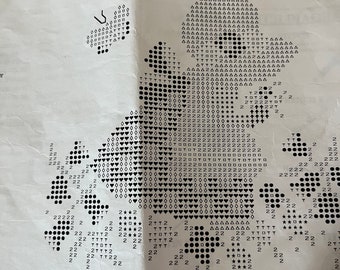 Garden Girl Cross Stitch Towels Kit
