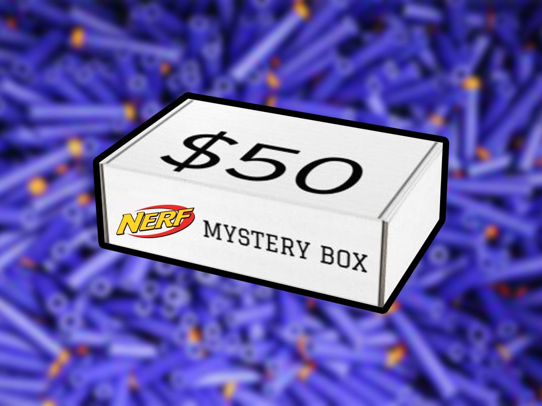 Nerf Mystery Box 50 Dollars - Etsy
