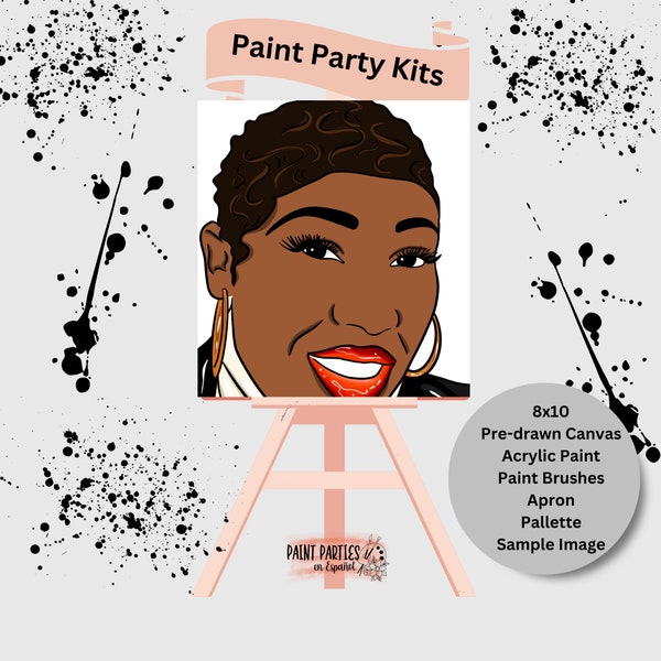 Sip and Paint Hip Hop Etsy