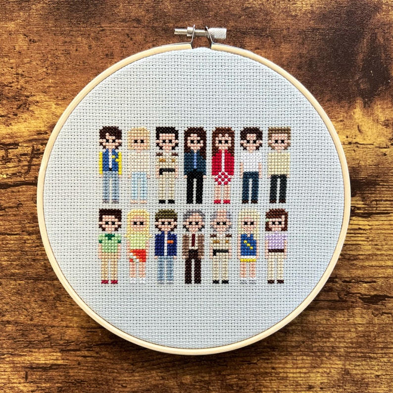 Scream 1996 Horror Cross Stitch Pattern Pixel Art Etsy