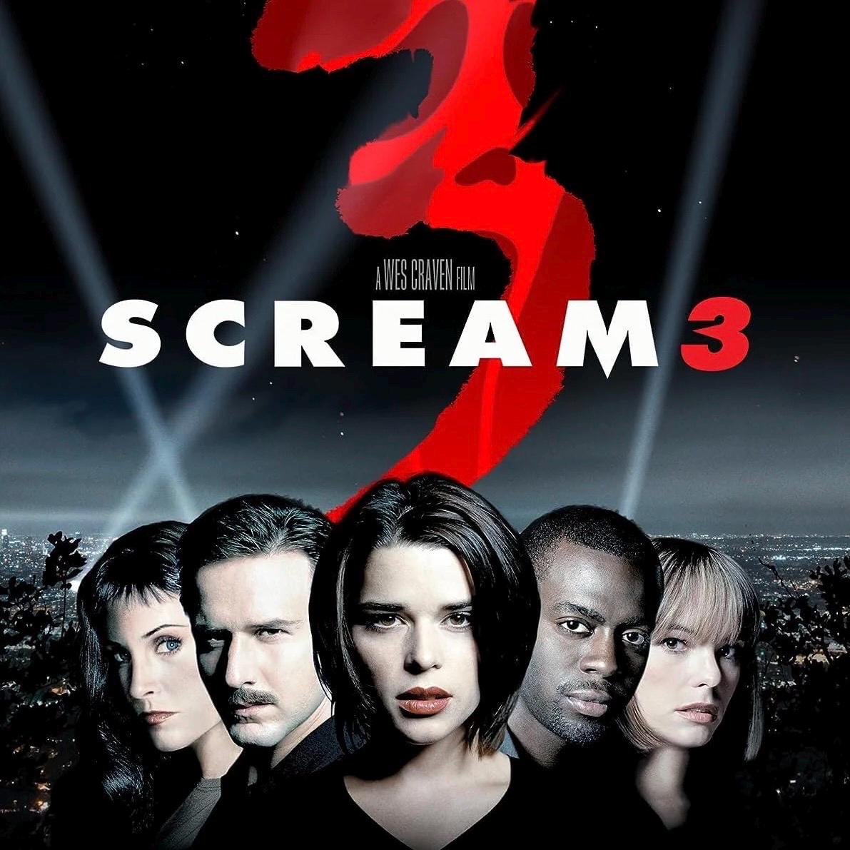Scream 3 (2000) Parody - Cross Stitch Pattern - Horror - Pixel Art