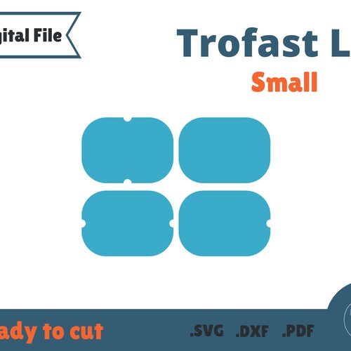 Trofast Small Bins Flisat Sensory Table Small Bin SVG Laser Etsy