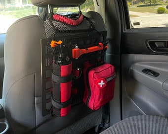 Removable Molle Panel Car Organizer 