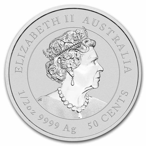 2018 1/2 OZ .9999 SILVER COIN AUSTRALIA ELIZABETH II YEAR OF THE