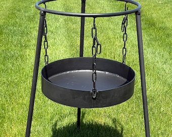 Wood-Fired Stand for Discada and Cauldron