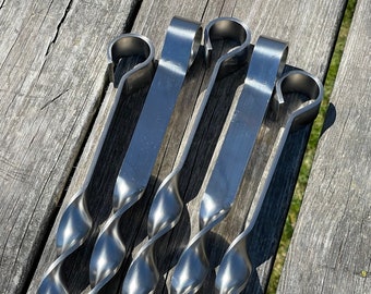 5 Pcs WIDTH 3/4" Heavy-duty Stainless Lula Kebab Skewers / 26"