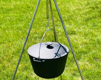 Heavy-duty Stainless Steel Tripod For Cauldron