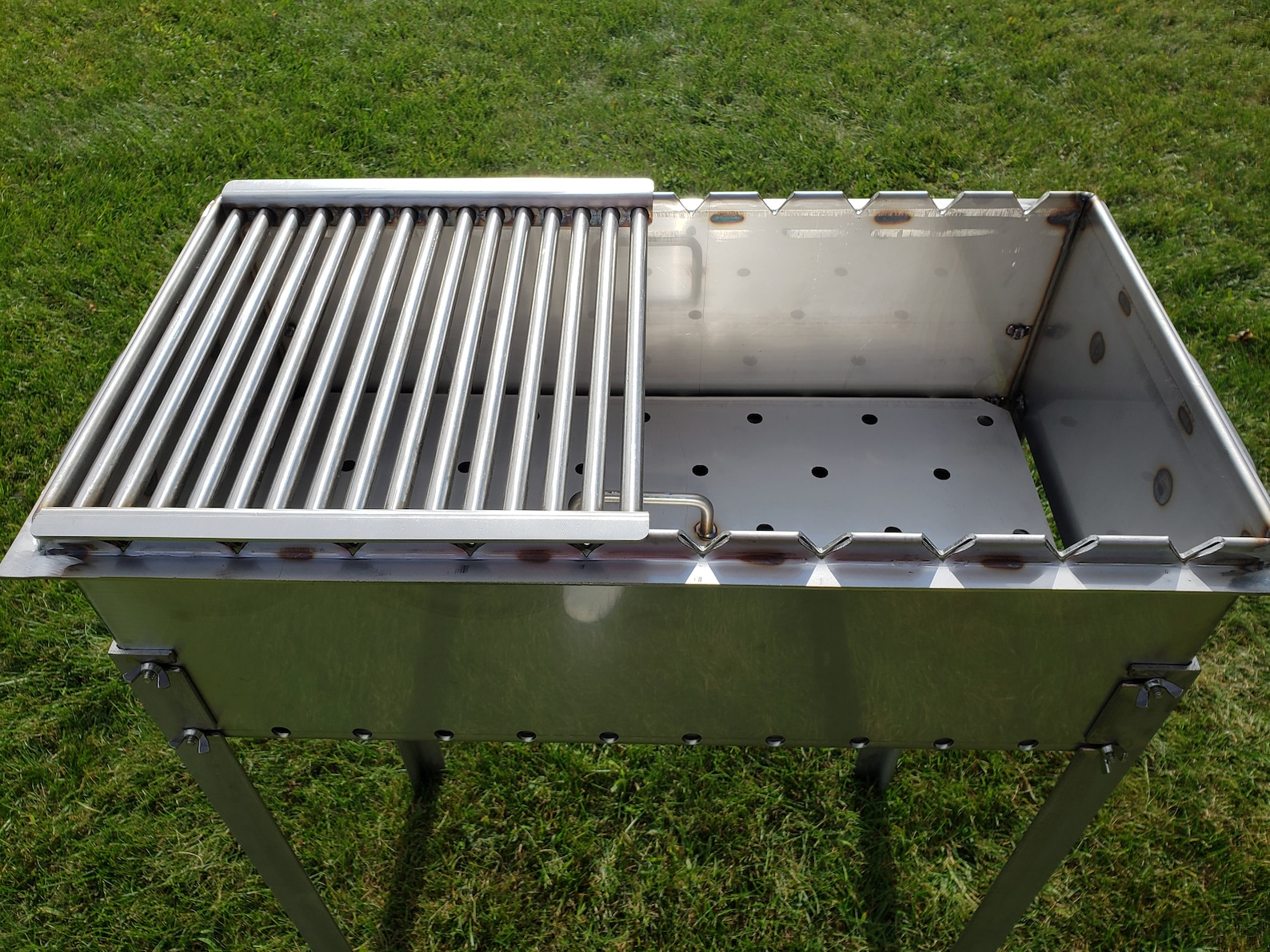 Stainless Grill Mesh for BBQ Grill / MANGAL Timeless Steel Etsy