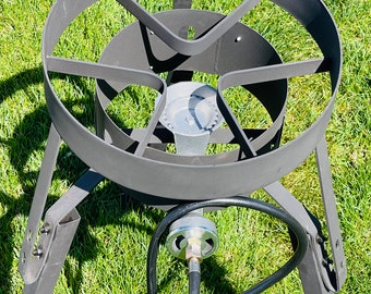 Heavy-duty Discada Stand With Burner