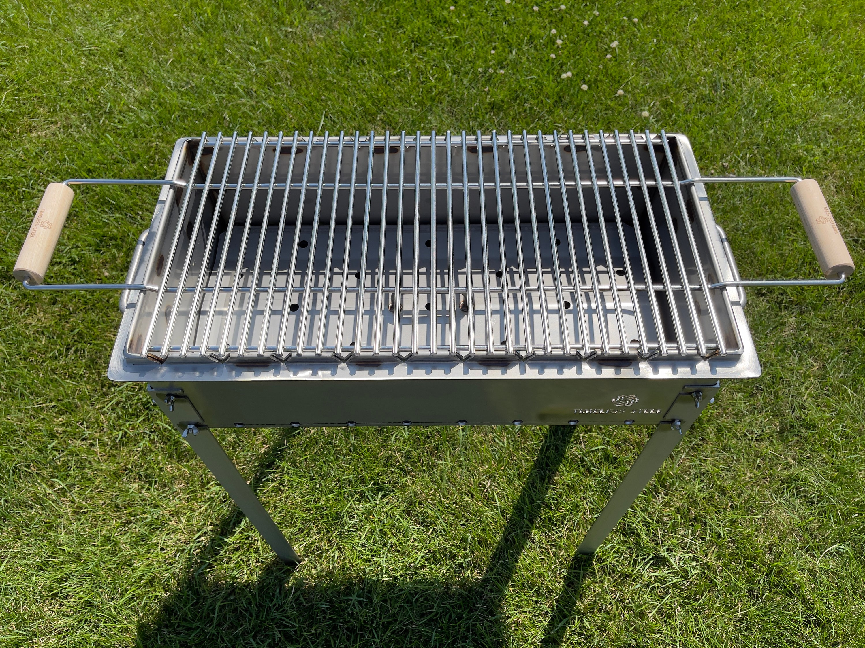Large Stainless Steel Grill Mesh for BBQ Grill MANGAL for 10 Skewers Etsy