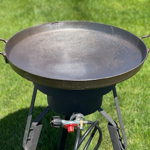 Heavy duty Steel Discada 22 quot With Sides / BBQ Disc Blade Wok 22 quot With Heavy duty Steel Discada 22 quot With Sides / BBQ Disc Blade Wok 22 quot With
