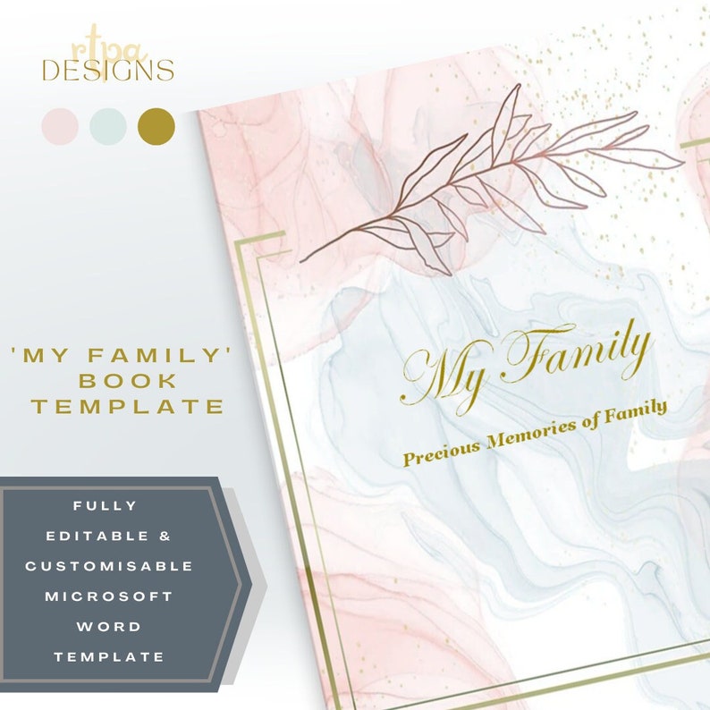 book template word book template word