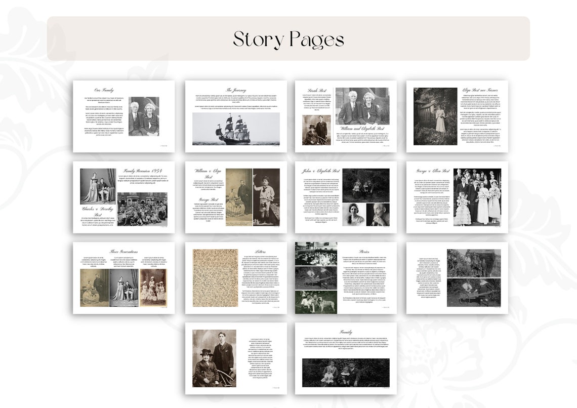 Free Printable Family History Book Template Magpole free-printable-family-history-book-template-magpole