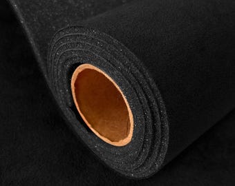 ONYX  SYNERGY Suede Headliner Fabric w 1/8" Foam Back – Automotive Ceiling & Sunroof Replacement Soft Interior Look Auto Restoration