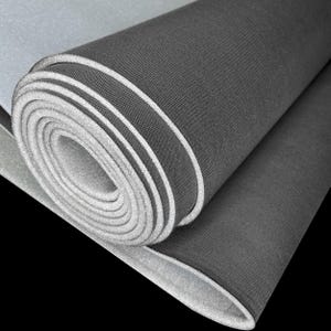 FLAT KNIT Headliner 3/16 w FOAM Backing Fabric - Automotive Upholstery, Sunroof, Headlining Interior Lining Polyester Facing -Yard/Sample,