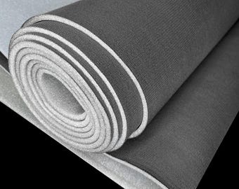 Vinyl Soft Grain Thread Quilted Foam Fabric W 3/8