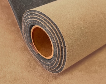 TAN SYNERGY Suede Headliner Fabric w 1/8" Foam Back – Automotive Ceiling & Sunroof Replacement Soft Interior Look Auto Restoration